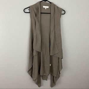 Bryn Walker Waterfall Cardigan With Attached Belt
